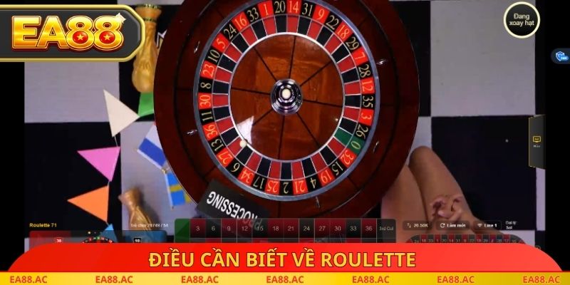 Điều cần biết về Roulette