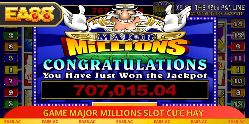 Game Major Millions slot cực hay