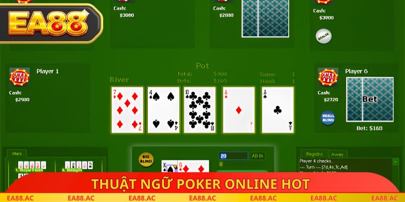 Thuật ngữ poker online hot