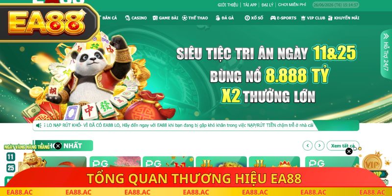 Tổng quan thương hiệu EA88